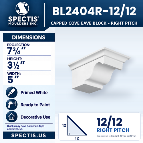 BL 2404R-12/12 Right-hand pair