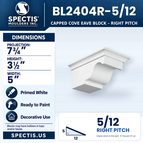 BL 2404R-5/12 Right-hand pair