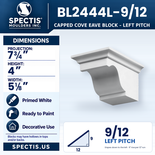 BL 2444L-9/12 Left-hand pair