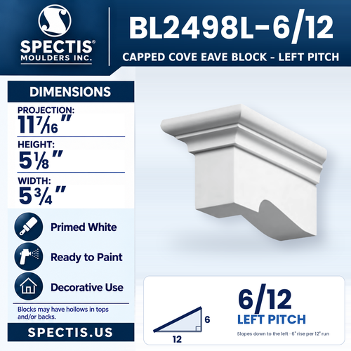 BL 2498L-6/12 Left-hand pair
