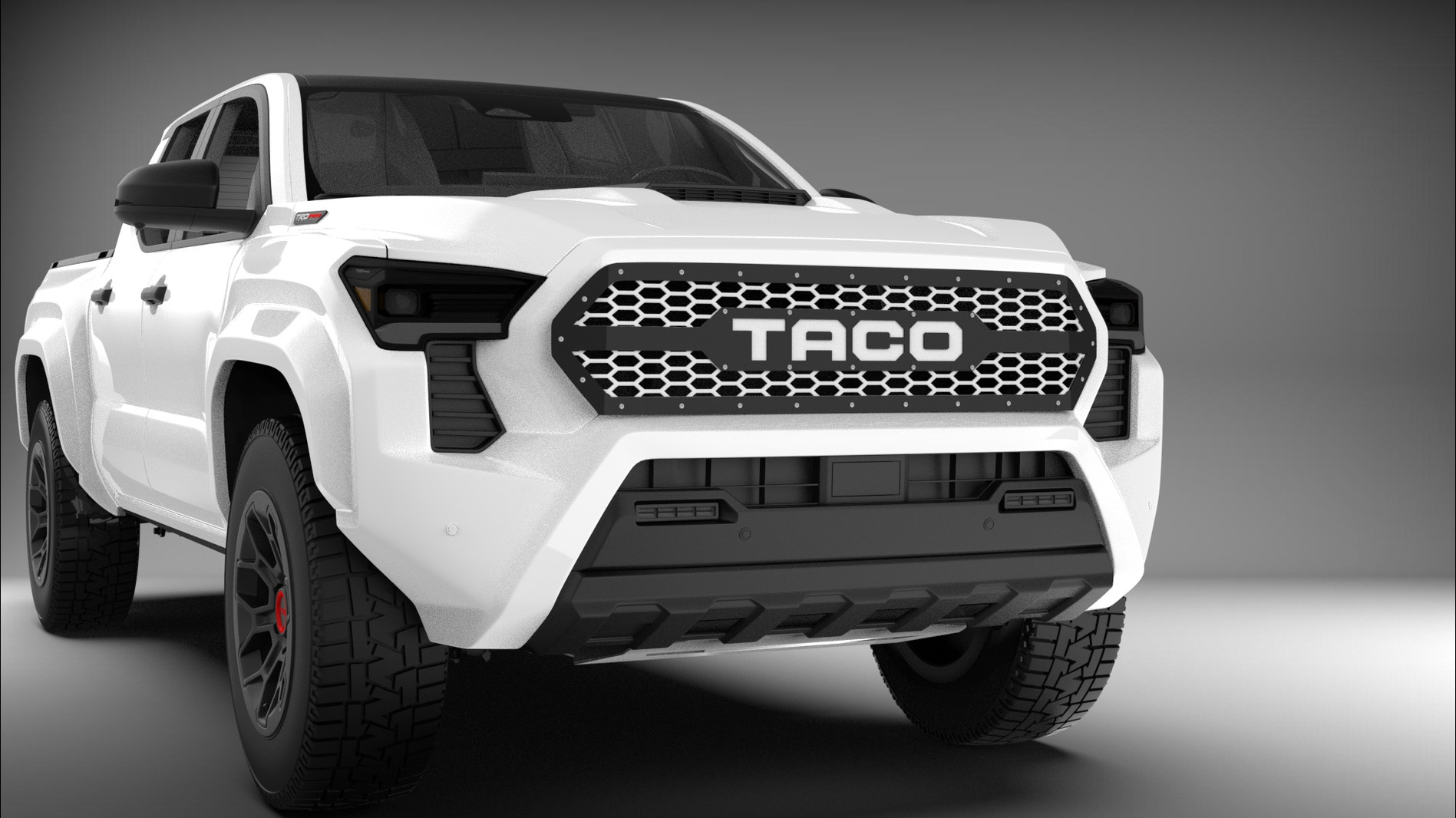 2024 Tacoma - Double Layered Grille w/ Custom Text