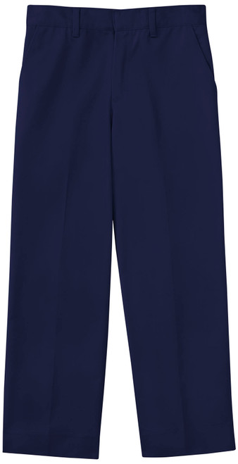Boys Husky Flat Front Pant