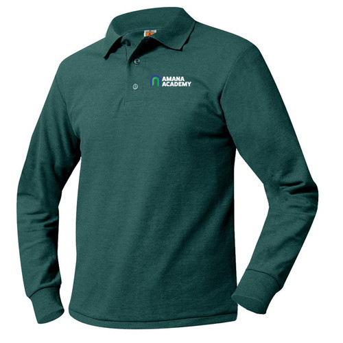 Polo - long sleeve Pique_Elem_AA