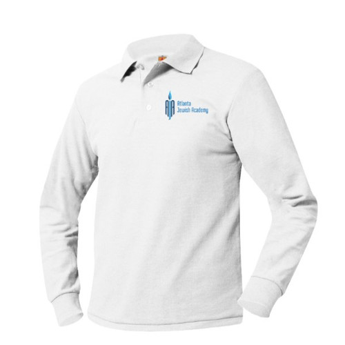 Unisex Polo Long Sleeve Pique