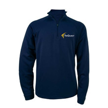 Quarter Zip performance fleece-lined jacket