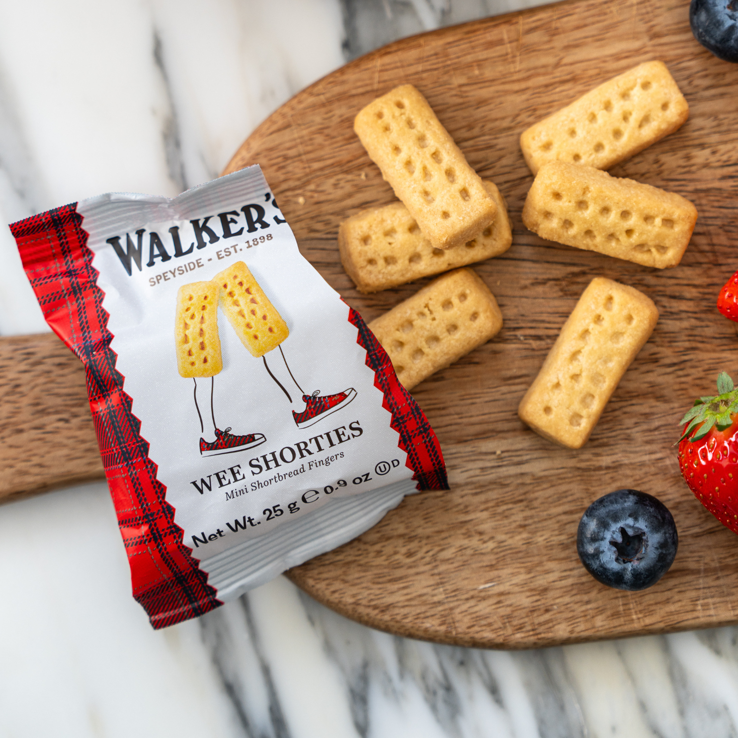 Shorties Mini Shortbread Fingers | Walker's Shortbread
