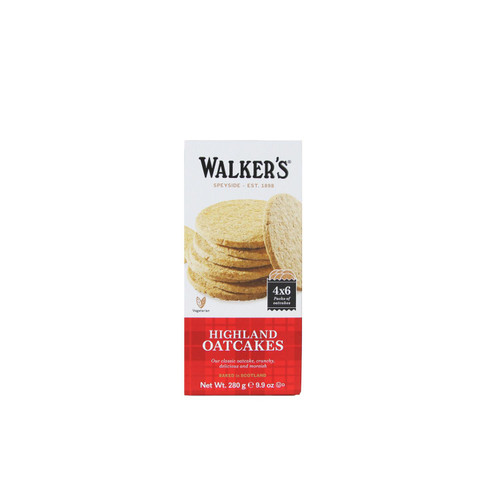 Walker's Shortbread Highland Oatcakes carton