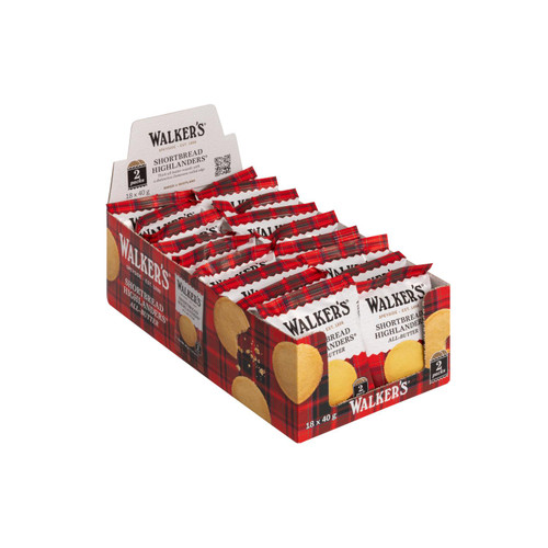 Walker's Shortbread Highlanders Display Box
