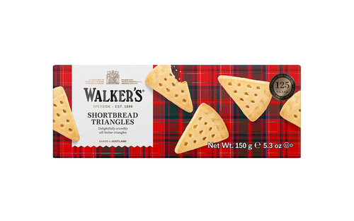 Walker's Shortbread Triangles Box