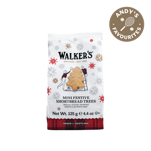 Walker's Mini Festive Shortbread Tree Bags