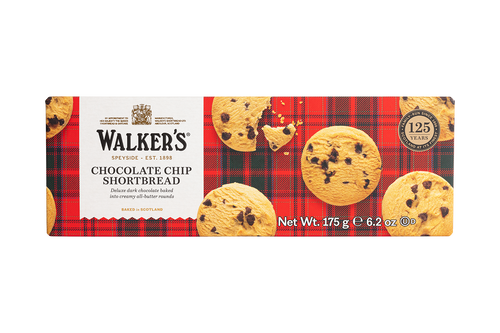 Walker's Shortbread Chocolate Chip Shortbread Box