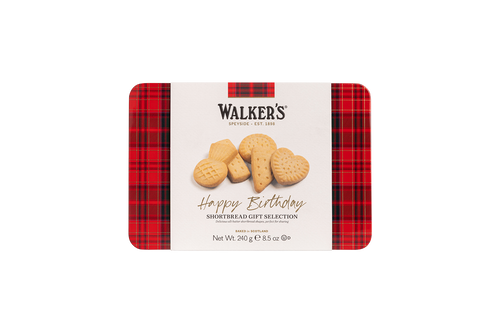 Walker's Shortbread Happy Birthday Assorted Shortbread Tin