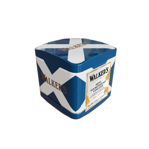 Walker's Shortbread Mini Shortbread Fingers Saltire Tin