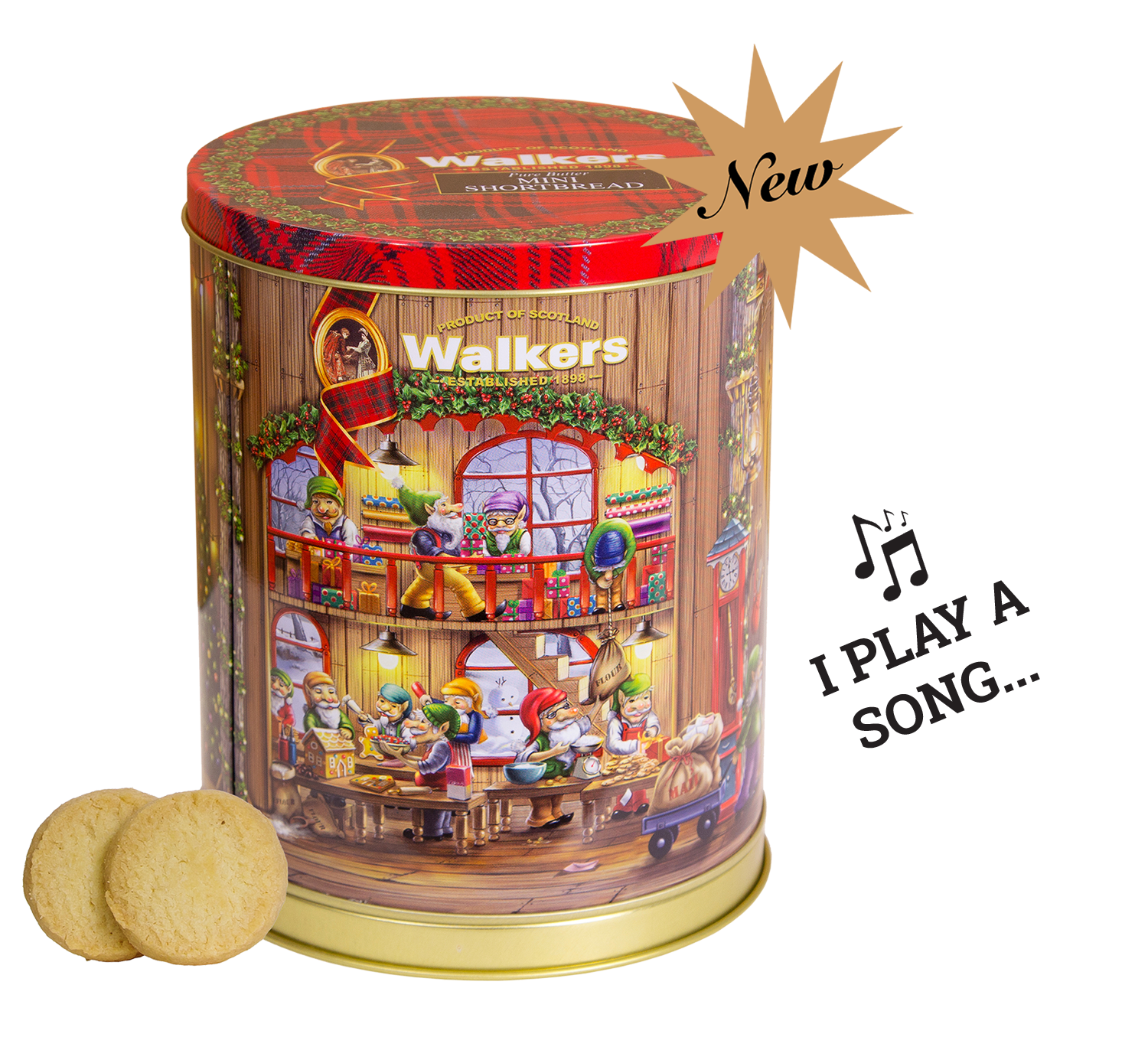 Music Shortbread Part 1 | Making Christmas Special with Walkers Shortbread - Walker's ...