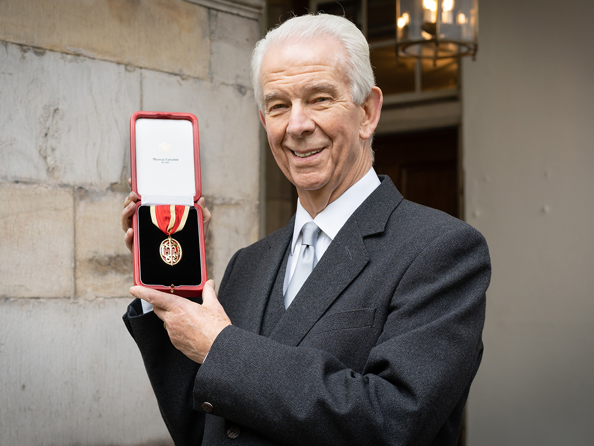 Director receives knighthood from His Majesty King Charles III Walker