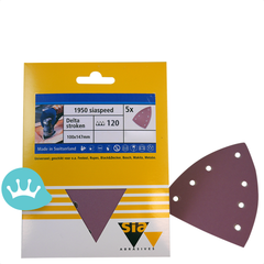 SIA Siaspeed Schuurpapier Delta (1950) - 5 vellen