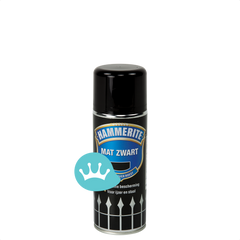 Hammerite Metaallak Mat Zwart
