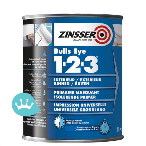 Zinsser Bulls Eye 1-2-3