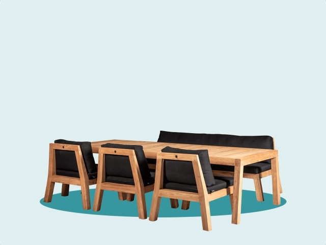 Tuinmeubels beitsen of verven