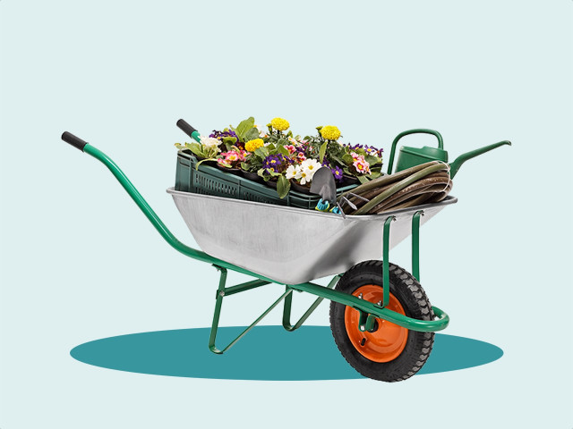 Schilderklus in de tuin