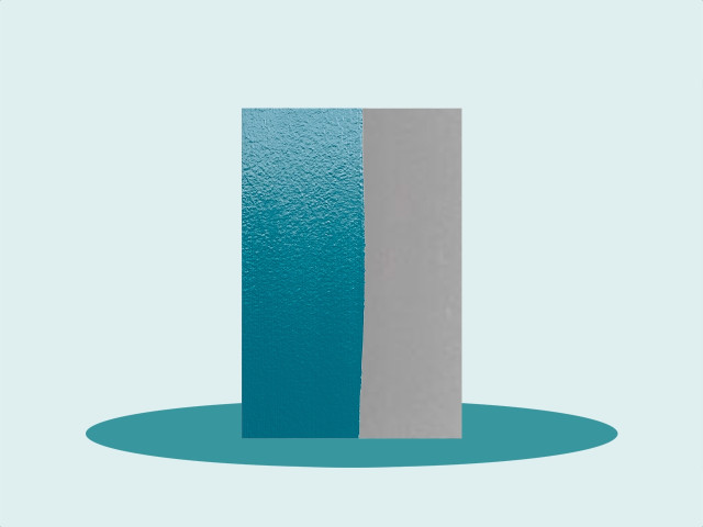 Kunststof dakgoot of regenpijp schilderen hoogglans