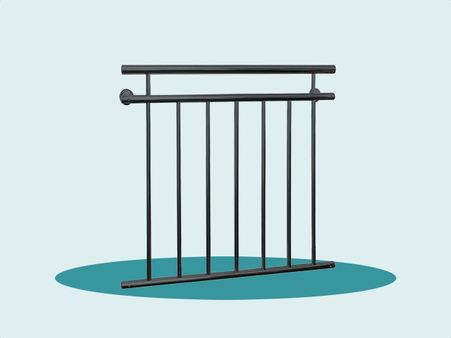 Metalen balkonhek schilderen