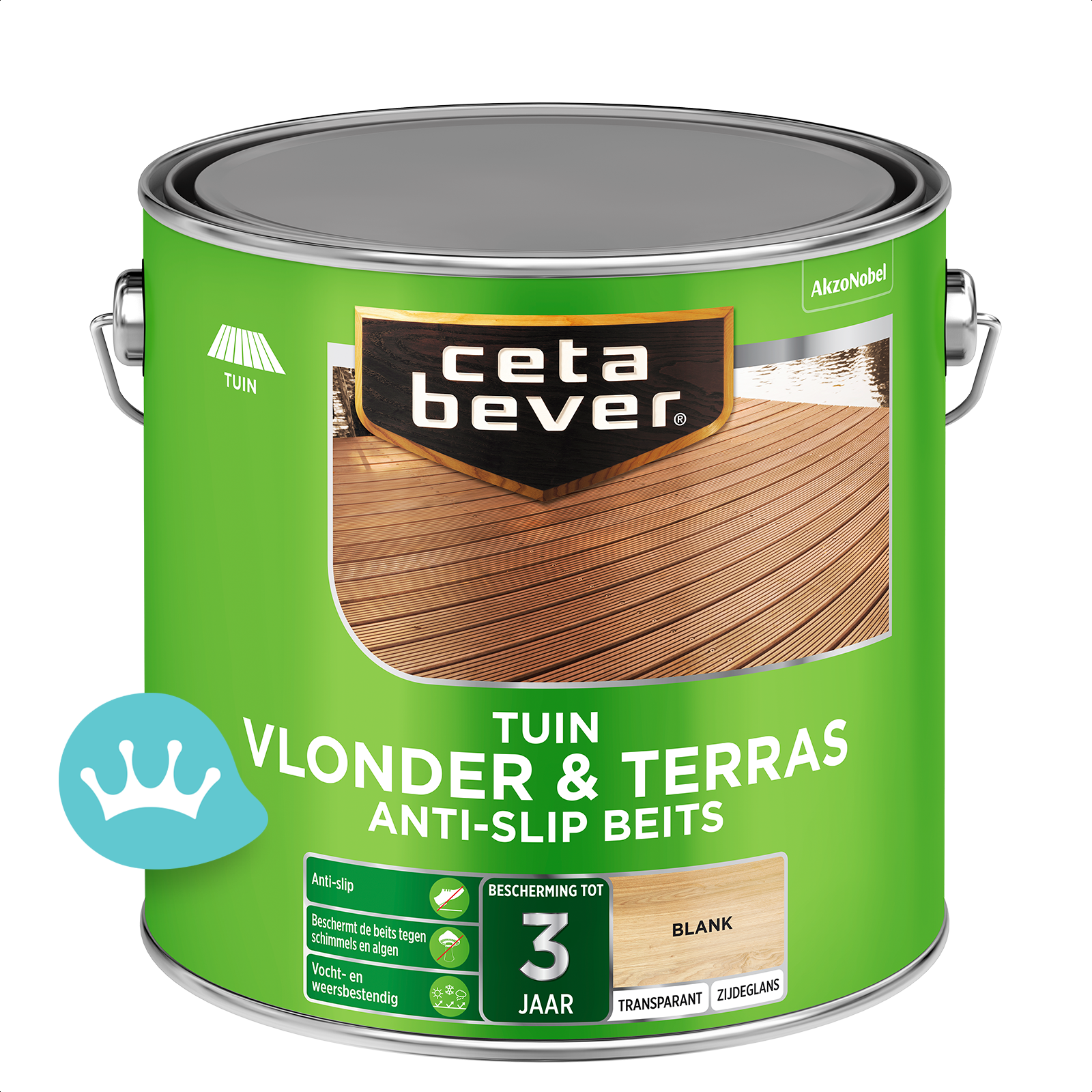 Inwoner voorzichtig Gelijk CetaBever Vlonder & Terras Beits Antislip - Verf.nl