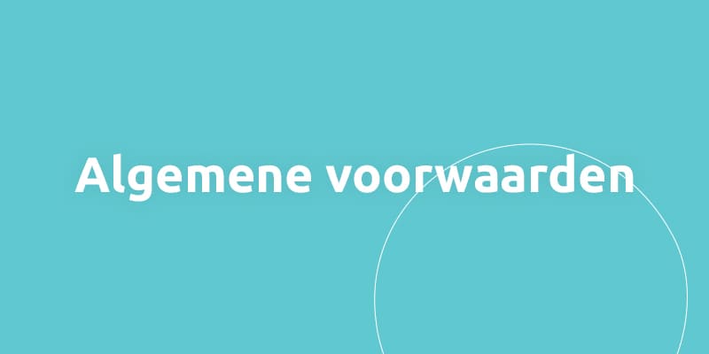 Algemene Voorwaarden.