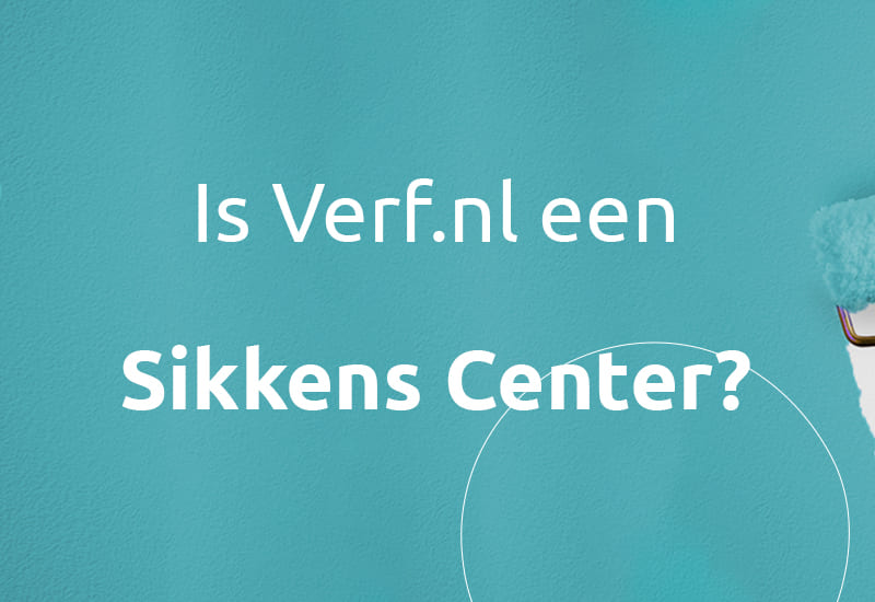 Is Verf.nl een Sikkens center?
