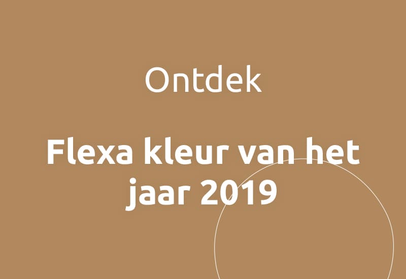 Ontdek, Flexa kleur van het jaar 2019.