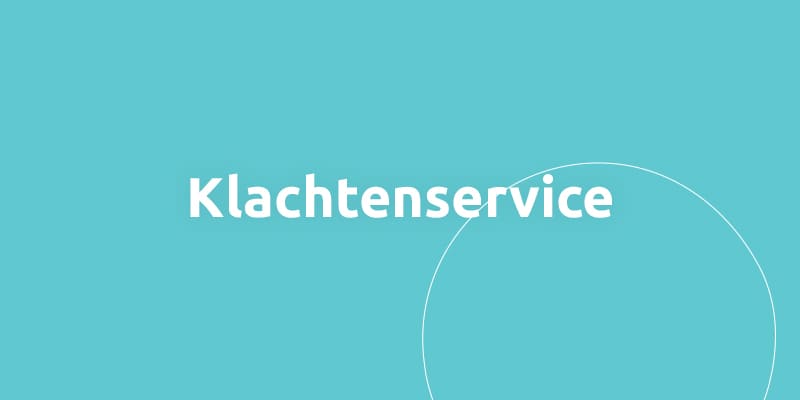 Klachtenservice.