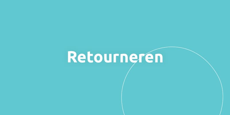 Retourneren.