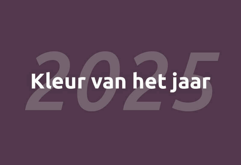 Sigma kleur van het jaar 2025 Amethyst Shadow