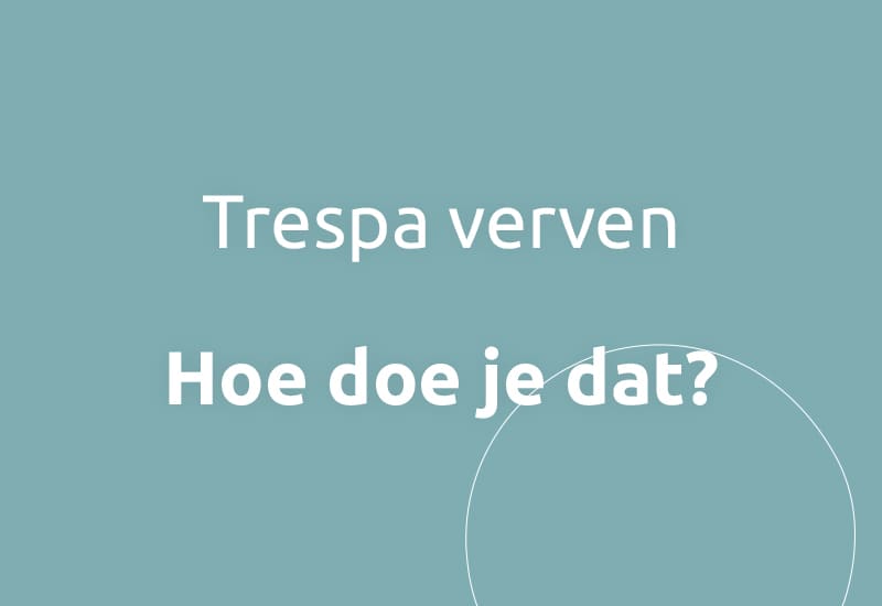 Trespa verven, hoe doe je dat?