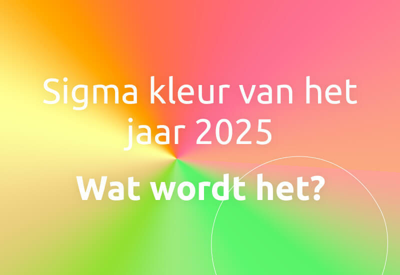Sigma kleur van het jaar 2025 Wat wordt het?