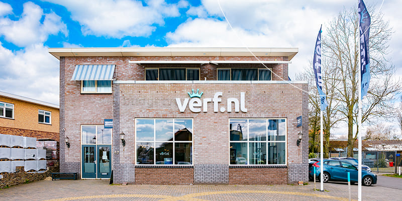 De Verf.nl verfwinkel in Akersloot.