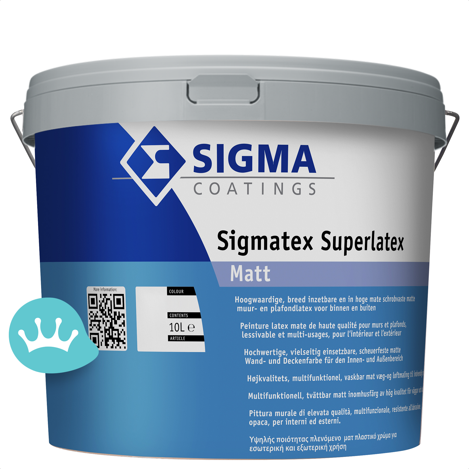 verbrand bevel kwaadheid de vrije loop geven Sigma Sigmatex Superlatex Matt - Verf.nl