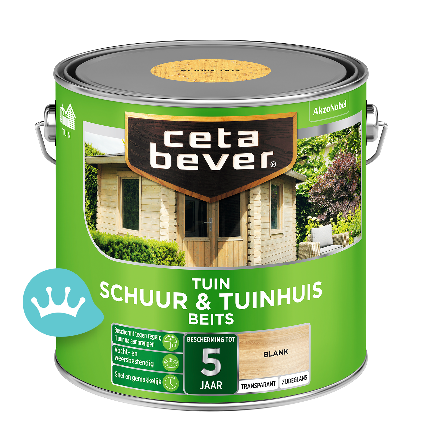 plank liter hoe vaak CetaBever Transparant Schuur & Tuinhuis Beits - Verf.nl