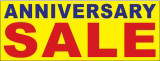 Anniversary Sale Banner Signs