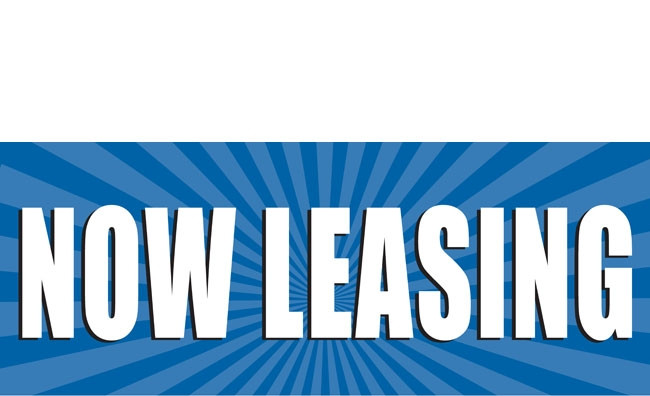 Now Leasing Banner Signs-Vinyl