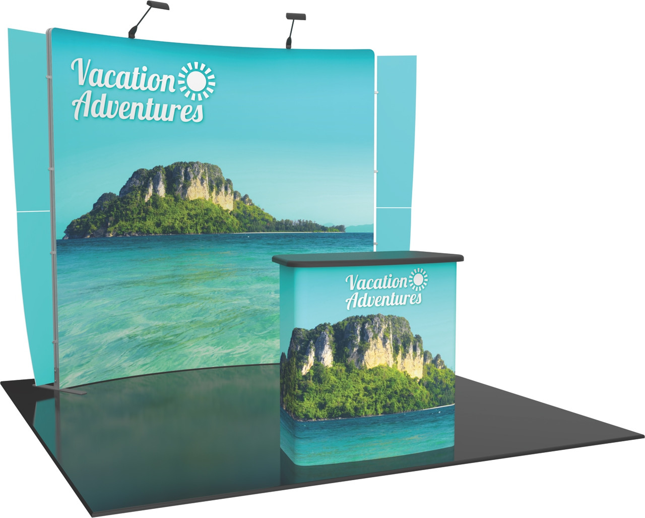 Vector Frame Fabric Backwall Displays