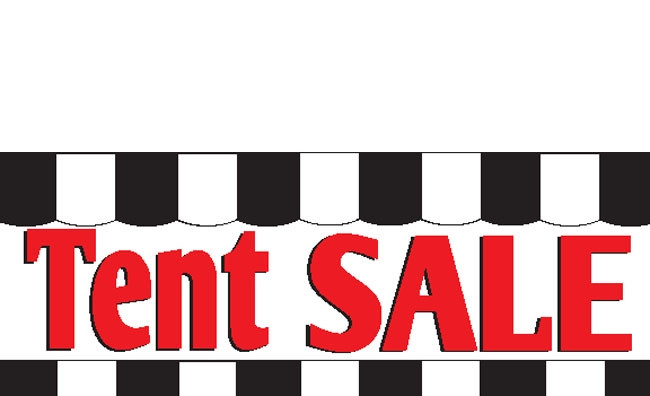 Tent Sale Signs