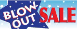 Blowout Sale Signs