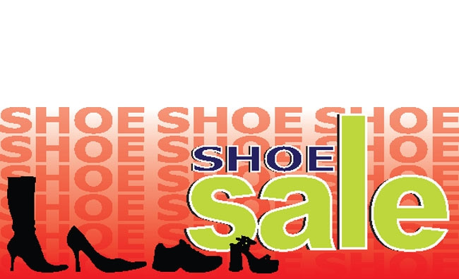 Shoe Sale Signs