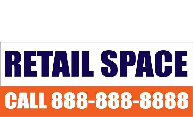 Retail Space Signs