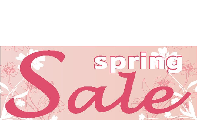Spring Sale Signs
