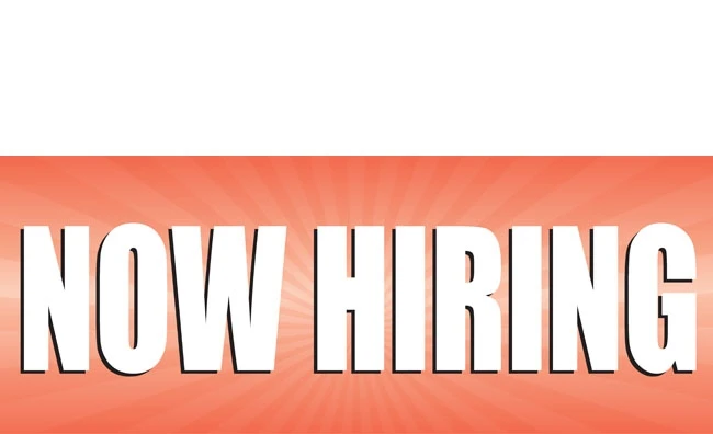 Now Hiring Vinyl Banners
