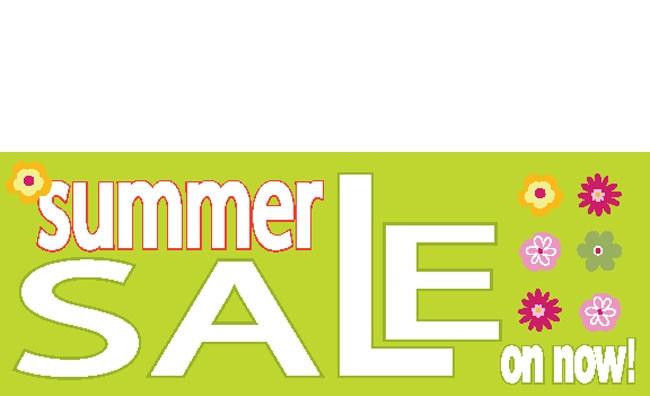 Summer Sale Signs