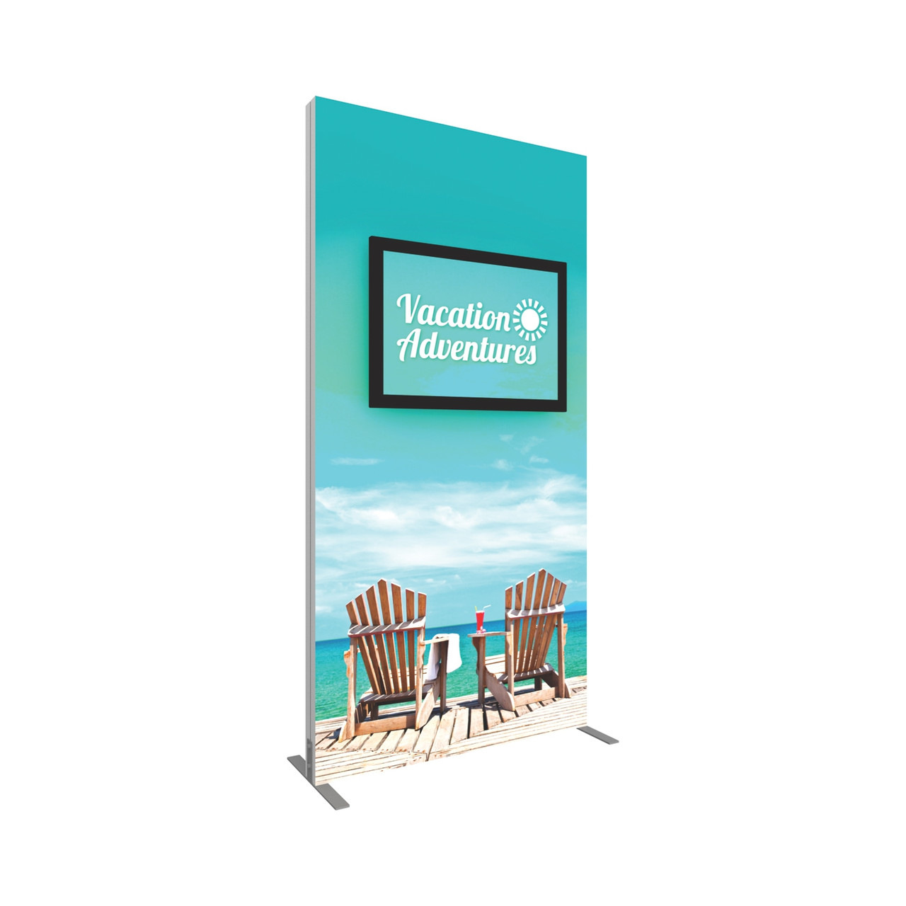 Vector Frame Monitor Kiosks