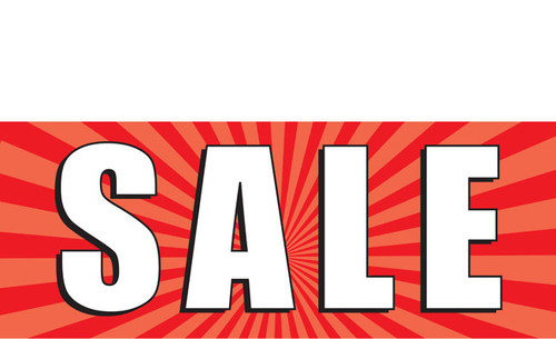Sale Vinyl Banner Sign Style 1000